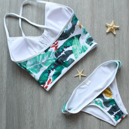 Style Split Length Conservative Swimsuit With..