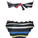 Party A Swimsuit Multi-color Edge With Straps That..